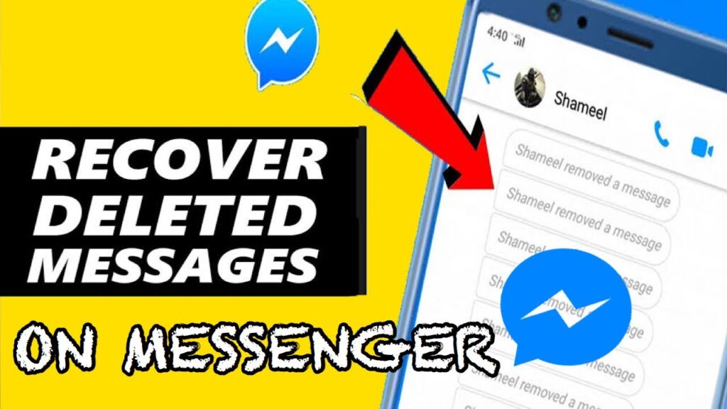 how-to-delete-messages-on-facebook-messenger-youtube